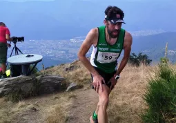 Srgio Basso ottavo al Chilometro Verticale di Villar San Costanzo
